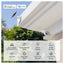 TP-Link (Tapo C610 KIT) Solar-Powered Pan/Tilt Security Camera Kit - 2304 × 1296 / 2.4 GHz - White