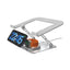 Pawa Multifunctional Laptop Stand With 3-IN-1 Charging Station - Grey