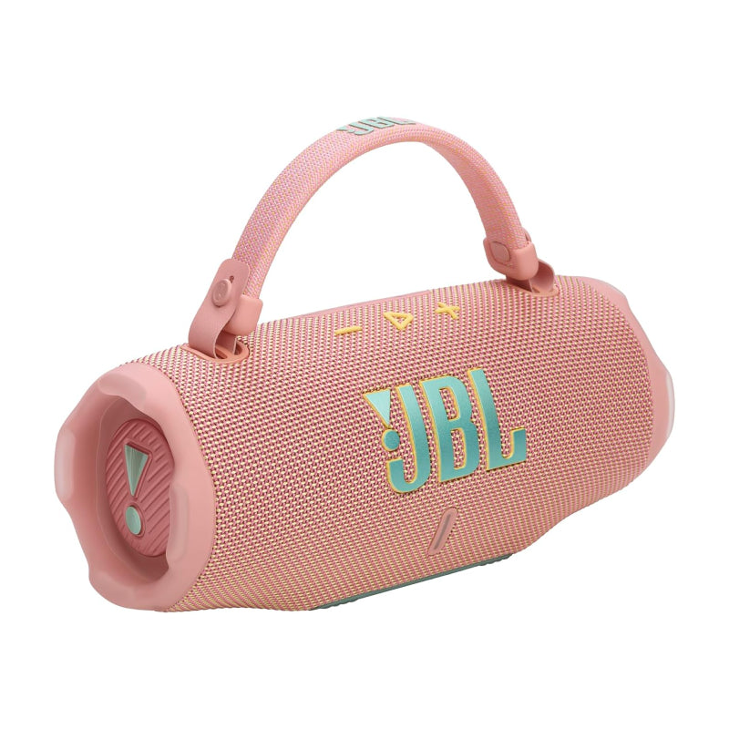 JBL Charge 6 Portable Bluetooth Speaker - 180W / Pink