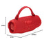JBL Charge 6 Portable Bluetooth Speaker - 180W / Red