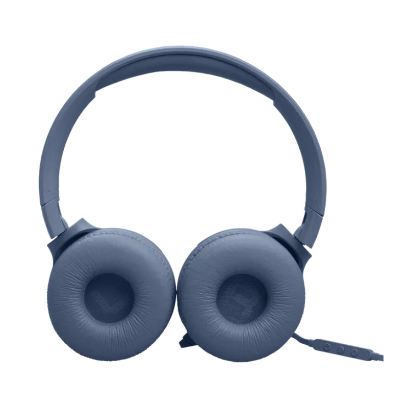 JBL Tune 520C Wired Headphones - On-Ear / USB-C / Blue