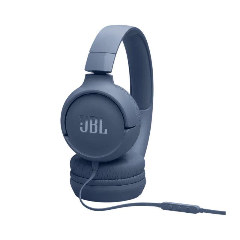 JBL Tune 520C Wired Headphones - On-Ear / USB-C / Blue