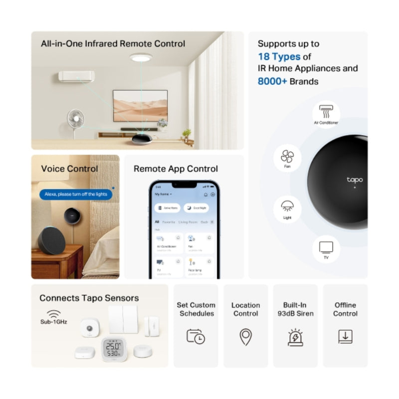 TP-Link Tapo H110 Smart IR & IoT Hub