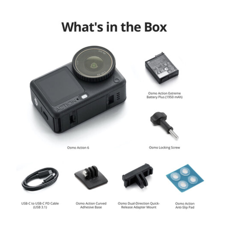 DJI Osmo Action 6 Standard Combo