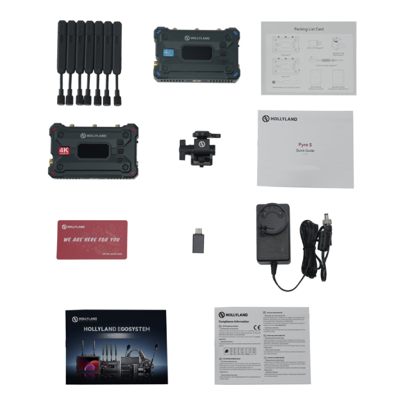HOLLYLAND Pyro S 4K HDMI/SDI Wireless Video Transmission System