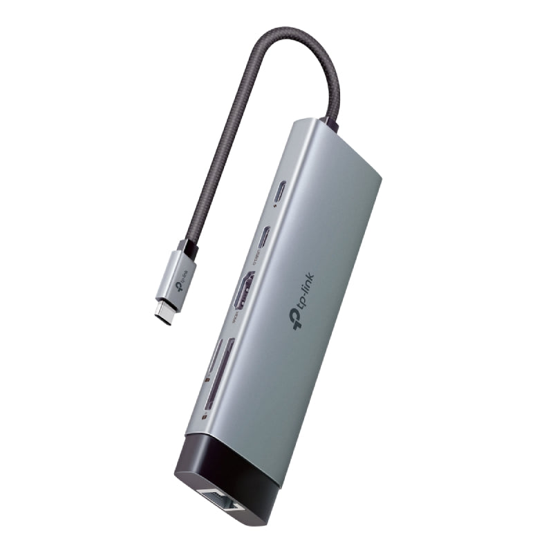 TP-Link (UH9120C) USB Type-C 9 in 1 Hub - HDMI / USB-C / USB 3.0 / Micro SD / SD / RJ45