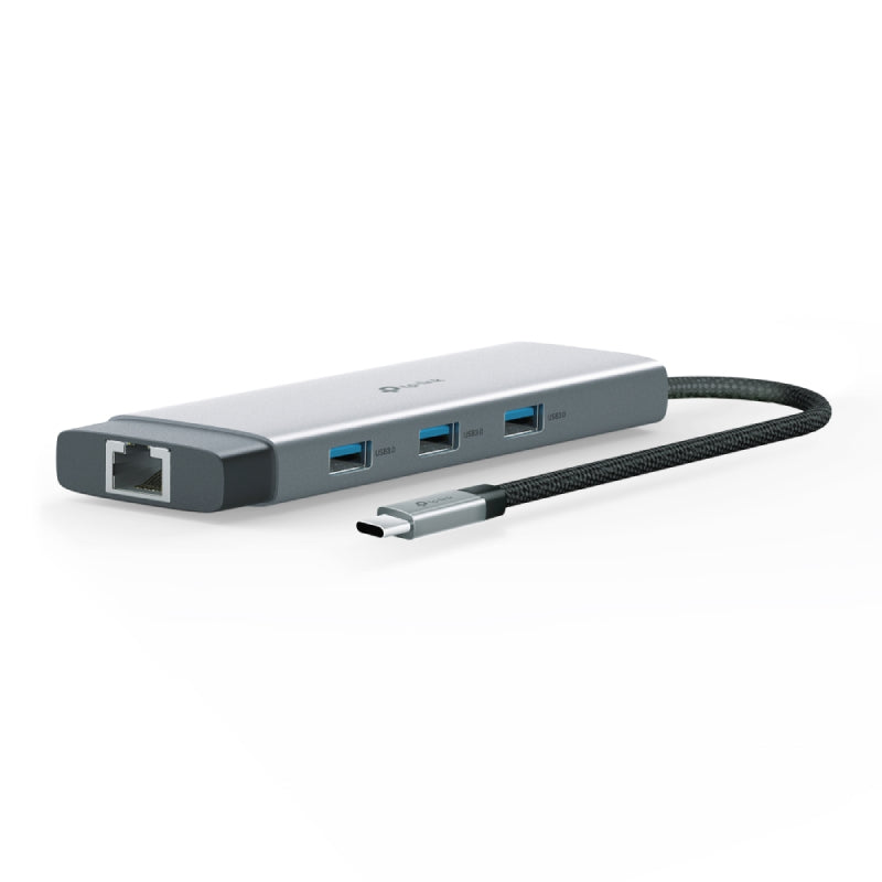 TP-Link (UH9120C) USB Type-C 9 in 1 Hub - HDMI / USB-C / USB 3.0 / Micro SD / SD / RJ45