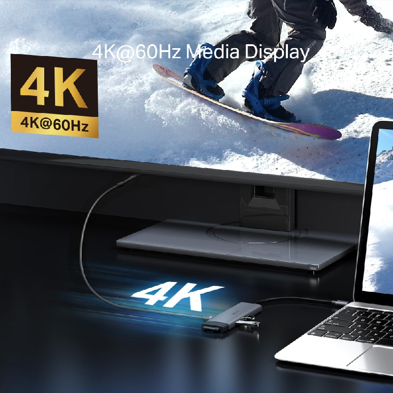 TP-Link (UH7020C) USB Type-C 7 in 1 Hub - HDMI / USB-C / USB 3.0 / Micro SD / SD