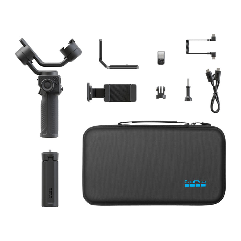 GoPro Fluid Pro AI Multi-Device Gimbal Stabilizer with AI Tracking - Black