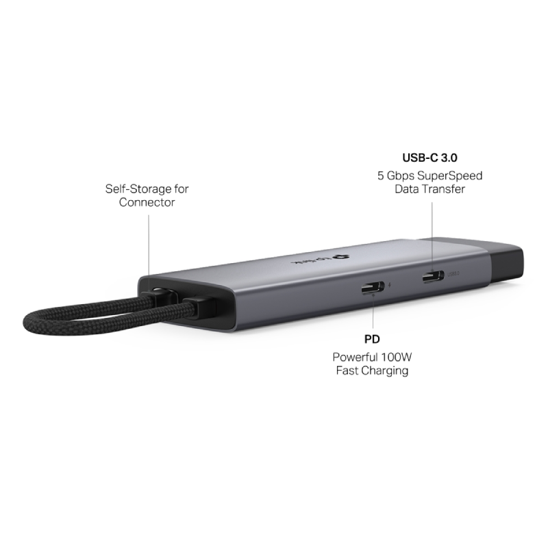 TP-Link UH5020C USB Type-C 5-in-1 Hub - HDMI / PD / USB Type-C / USB Type-A