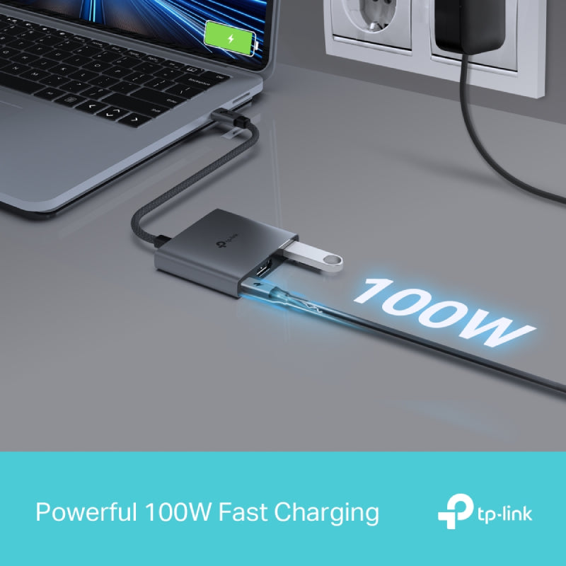 TP-Link UH3020C USB Type-C 3-in-1 Hub - HDMI / PD 100W / USB Type-A