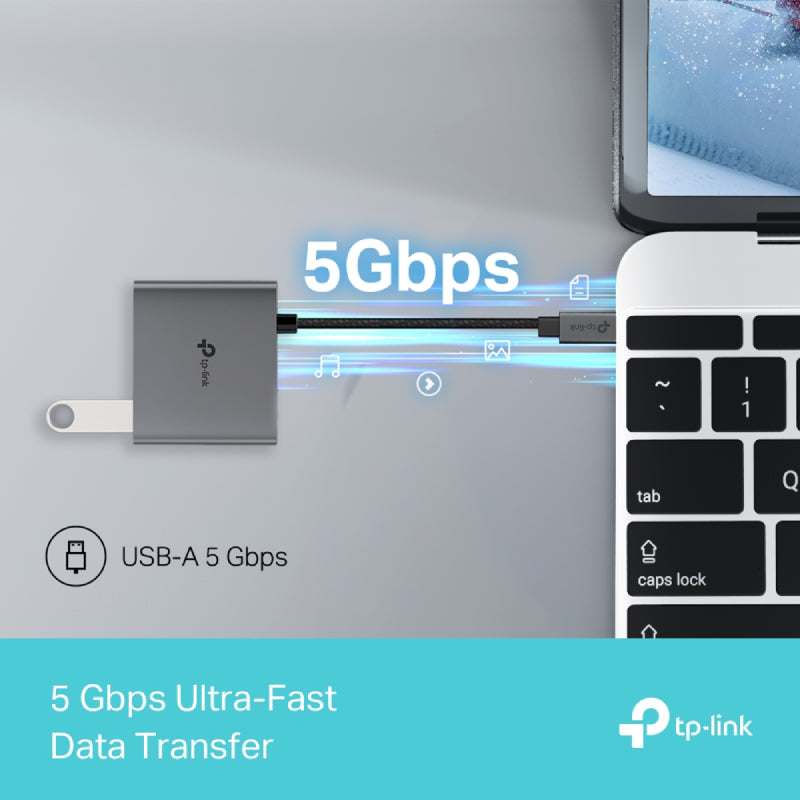 TP-Link UH3020C USB Type-C 3-in-1 Hub - HDMI / PD 100W / USB Type-A