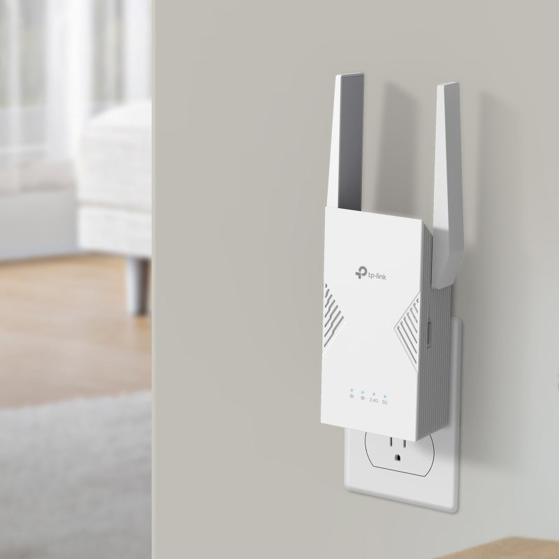 TP-Link RE235BE BE3600 Dual-Band Wi-Fi 7 Range Extender - 15W / 5 GHz, 2.4 GHz / 1x Ethernet Port