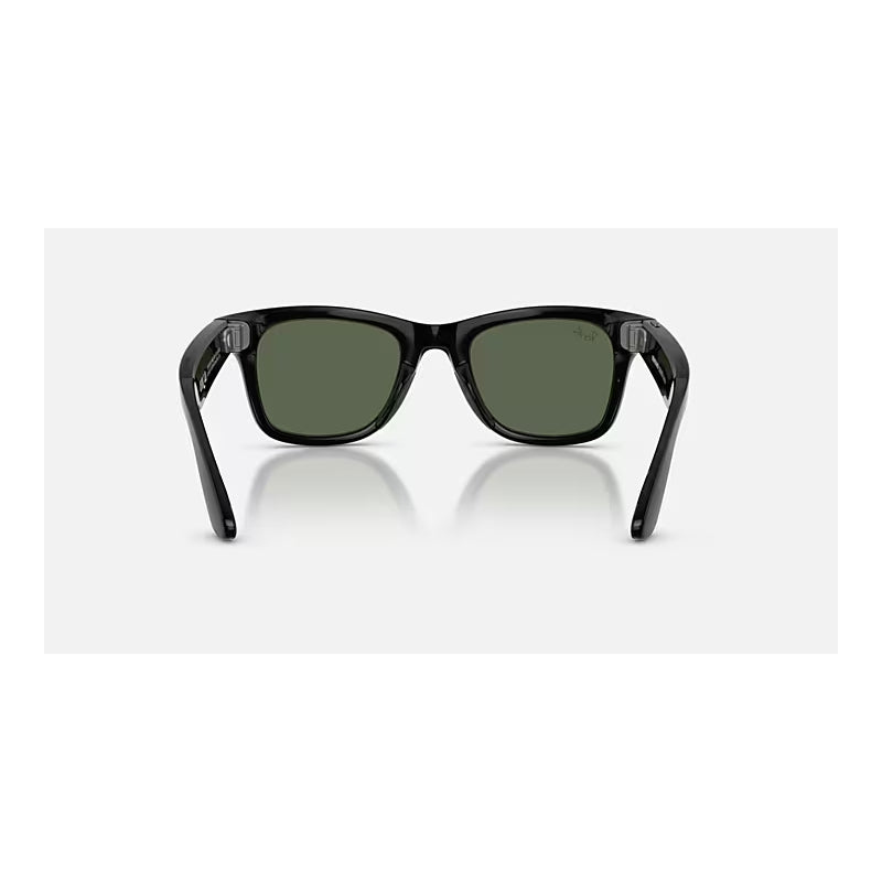 Ray-Ban Meta - Wayfarer Large (Gen 2) Bluetooth / Wi-Fi / Shiny Black - Green / Open Box