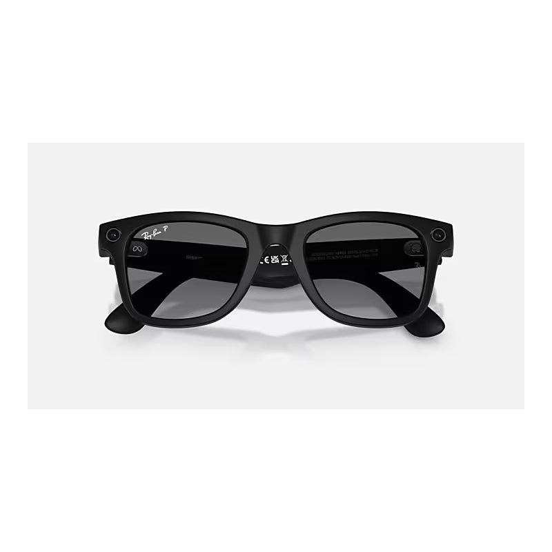Ray-Ban Meta - Wayfarer Large (Gen 2) Bluetooth / Wi-Fi / Matte Black - Grey Transition