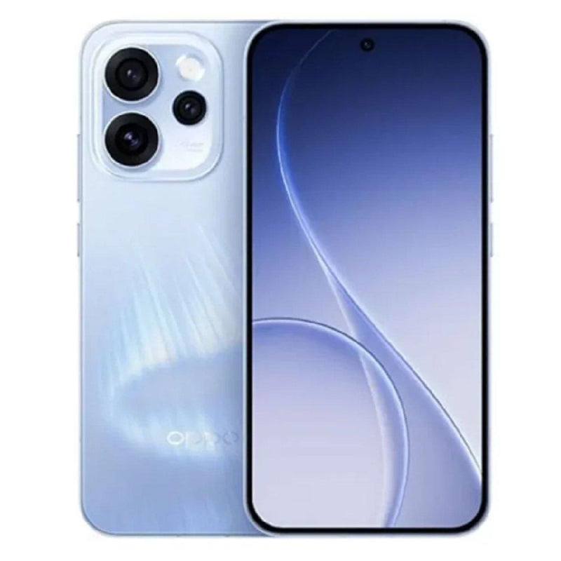 موبايل أوبو رينو 15 F - ذاكرة 12 جيجابايت / سعة 256 جيجابايت / شاشة حجم 6.57 بوصة / 5G / أزرق أورورا