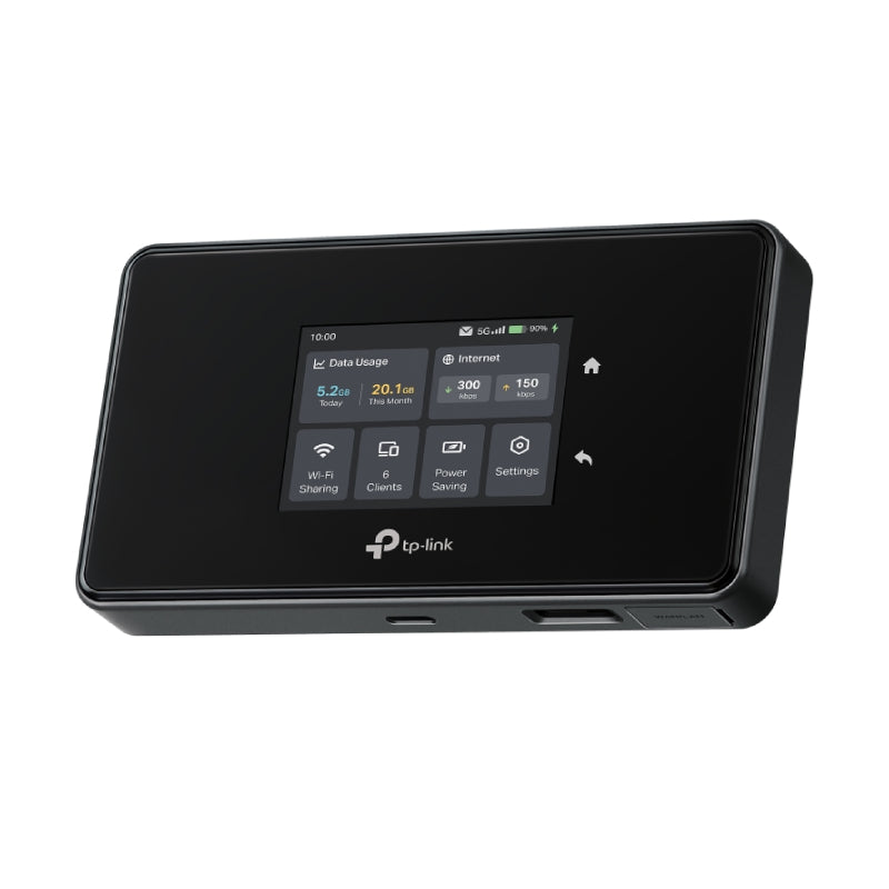 TP-Link M8550 5G Mobile Wi-Fi Router - 5G / 4680mAh / Black