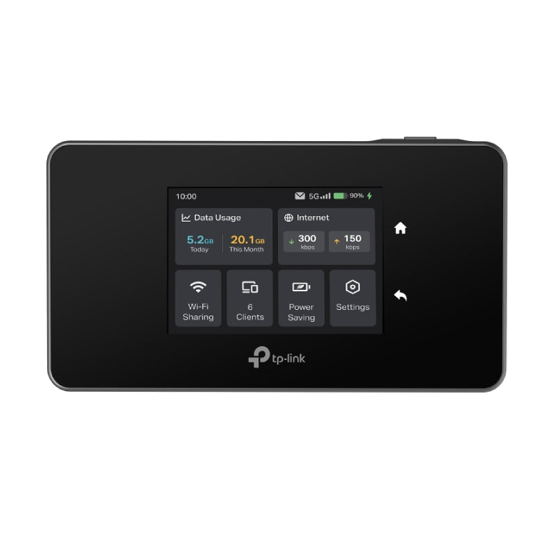 TP-Link M8550 5G Mobile Wi-Fi Router - 5G / 4680mAh / Black