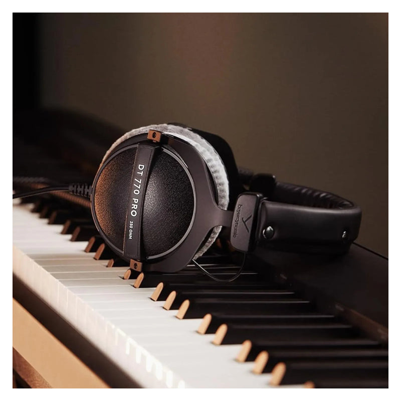 Beyerdynamic DT 770 PRO 250 OHM System Professional Studio Headphones - Wired / Limited Edition / Black