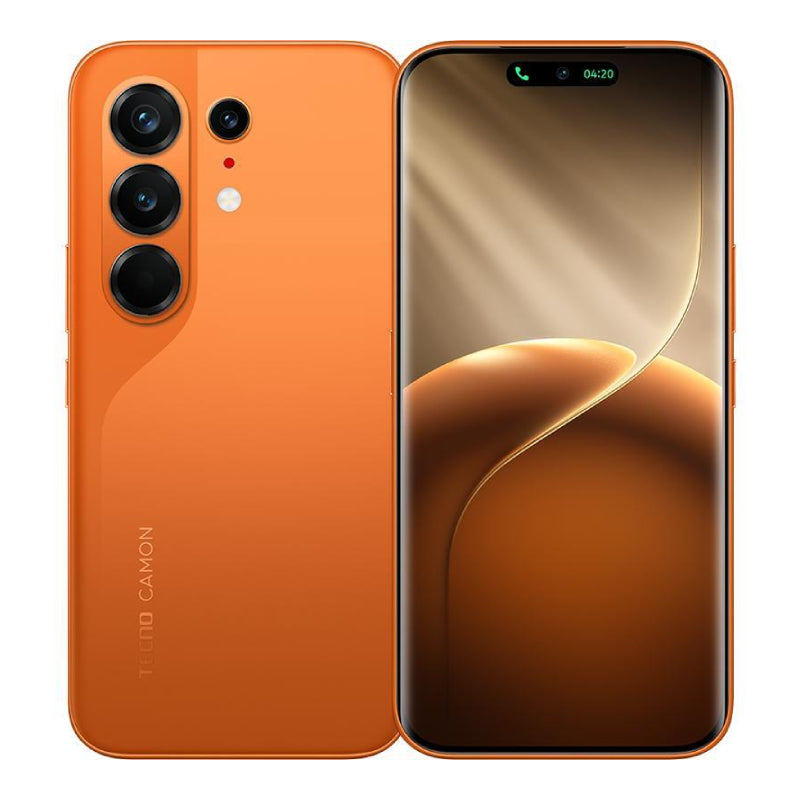 Tecno Camon 50 Ultra - 12GB / 256GB / 6.78" Curved AMOLED / 5G / Luminous Orange - Mobile