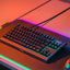 SteelSeries Apex 3 TKL Gaming Keyboard - Wired / RGB / Black + HyperX Pulsefire Mat Gaming Mouse Pad - Medium / Black + Redragon H510 ZEUS Gaming Headset - Over-Ear / 3.5mm / Black + Redragon M816-RGB Wired Gaming Mouse - Black - Bundle Offer