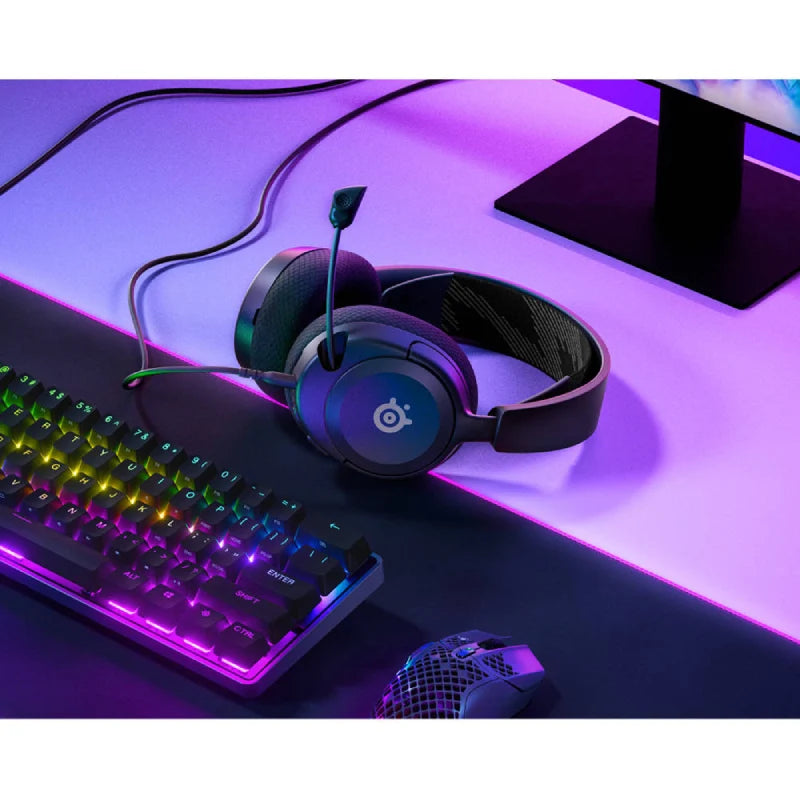 لوحة مفاتيح ألعاب لوجيتك G515 لايت سبيد TKL ميكانيكية، لاسلكية، تكتيكال / إنجليزي / باللون الأسود + ماوس باد ألعاب هايبر إكس بلسفاير / مقاس ميديم + سماعة رأس ألعاب ستيل سيريز آركتس نوفا 1 متعددة الأنظمة + ماوس ألعاب سلكي ريدراجون M816-RGB - عرض حزمة