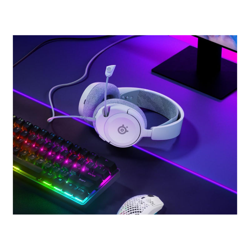 SteelSeries Arctis Nova 1 Multi-System Gaming Headphone - Wired / White