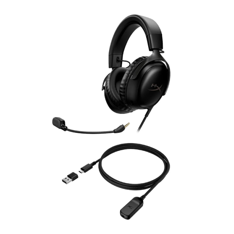 HyperX Cloud III Gaming Headphone - Over-Ear / Wired / Black