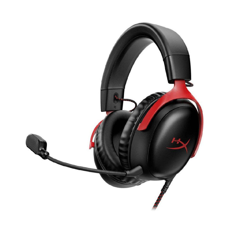 HyperX Cloud III Gaming Headphone - Over-Ear / Wired / Black/Red