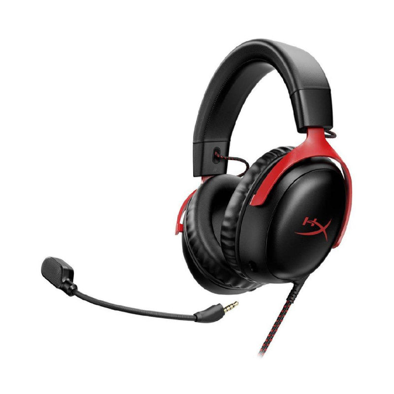 HyperX Cloud III Gaming Headphone - Over-Ear / Wired / Black/Red