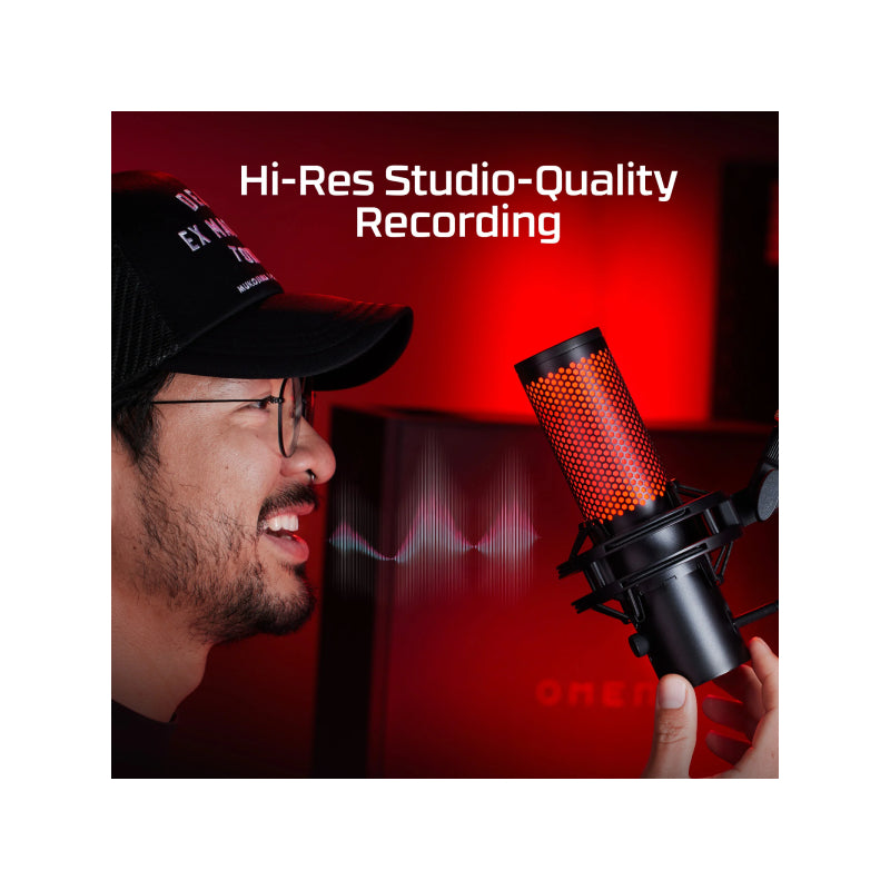 HyperX QuadCast 2 USB Microphone - Black