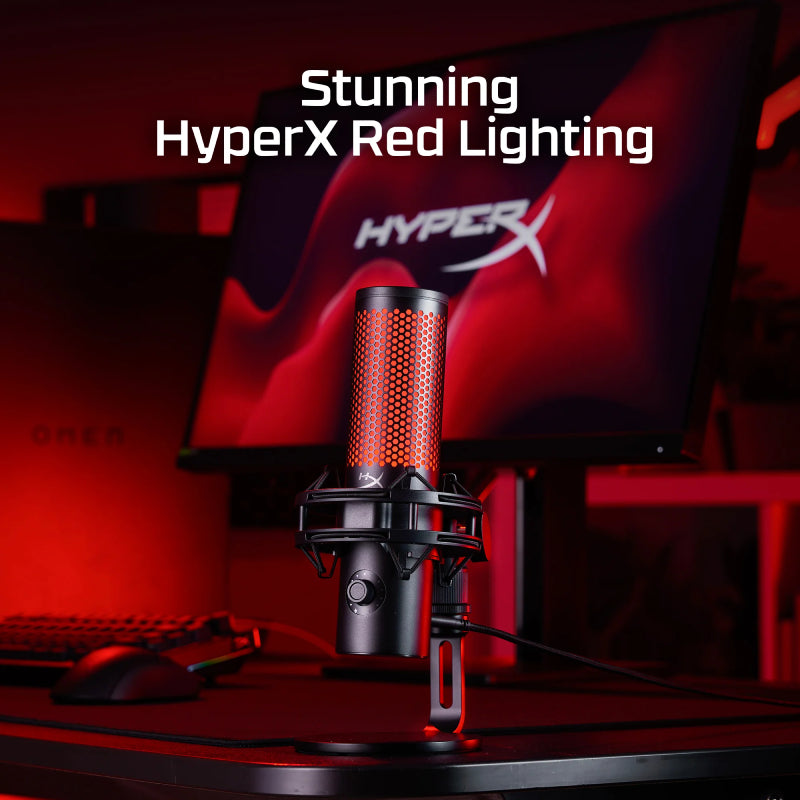 HyperX QuadCast 2 USB Microphone - Black