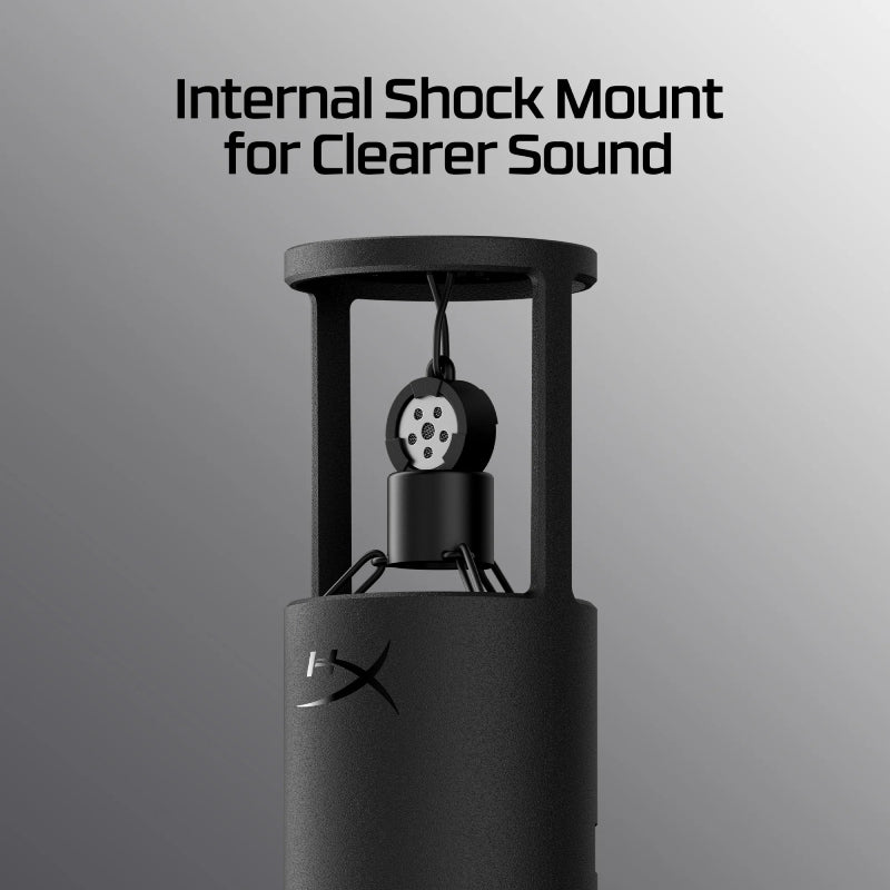 HyperX SoloCast 2 USB Gaming Microphone - Black