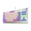 SteelSeries Apex 3 TKL Gaming Keyboard - Wired / RGB / Amethyst