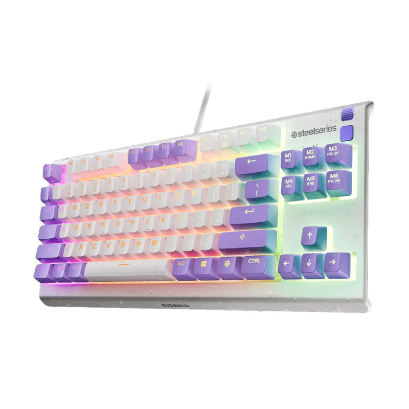 SteelSeries Apex 3 TKL Gaming Keyboard - Wired / RGB / Amethyst