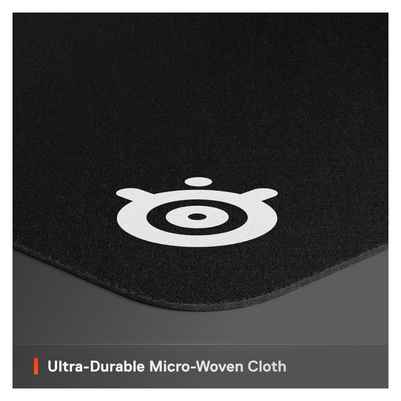 SteelSeries QCK Series Micro-Woven Cloth Gaming Mouse Pad - XXL / Black