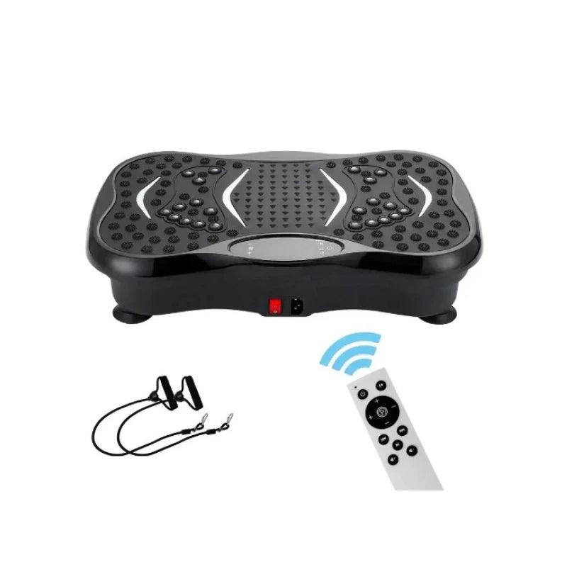 Black Bull Crazy Fit and Vibration Massage Plate - Black / One Year Warranty
