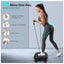 Black Bull Crazy Fit and Vibration Massage Plate - Black / One Year Warranty