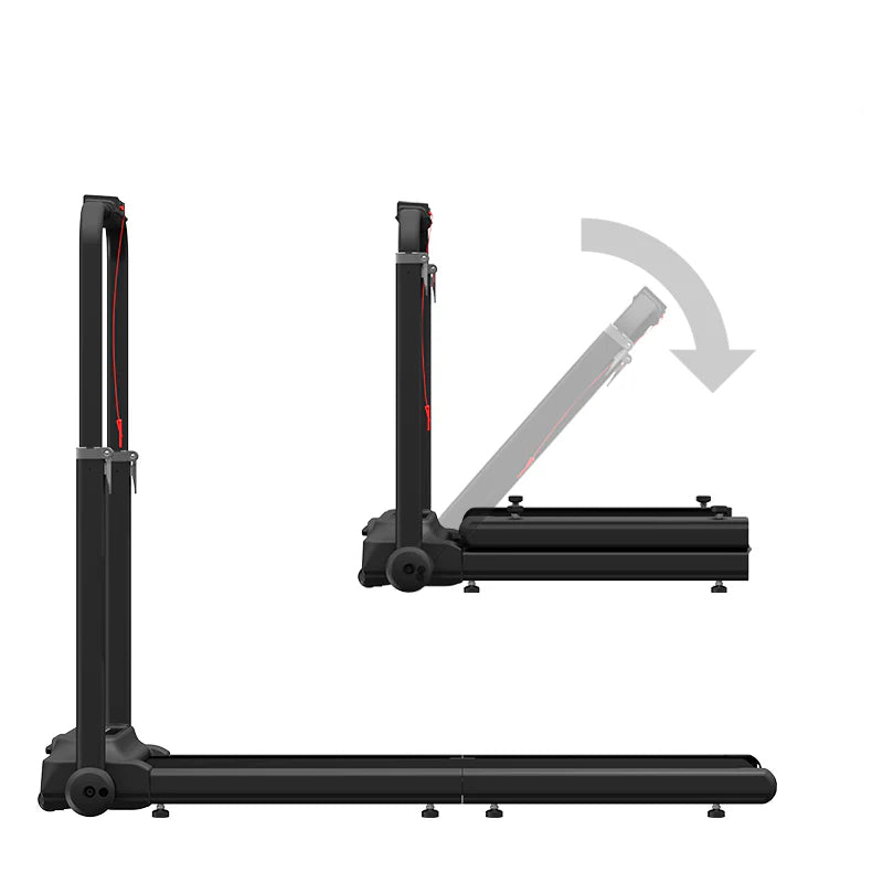Black Bull UMWP108 Folding Treadmill - Black / One Year Warranty