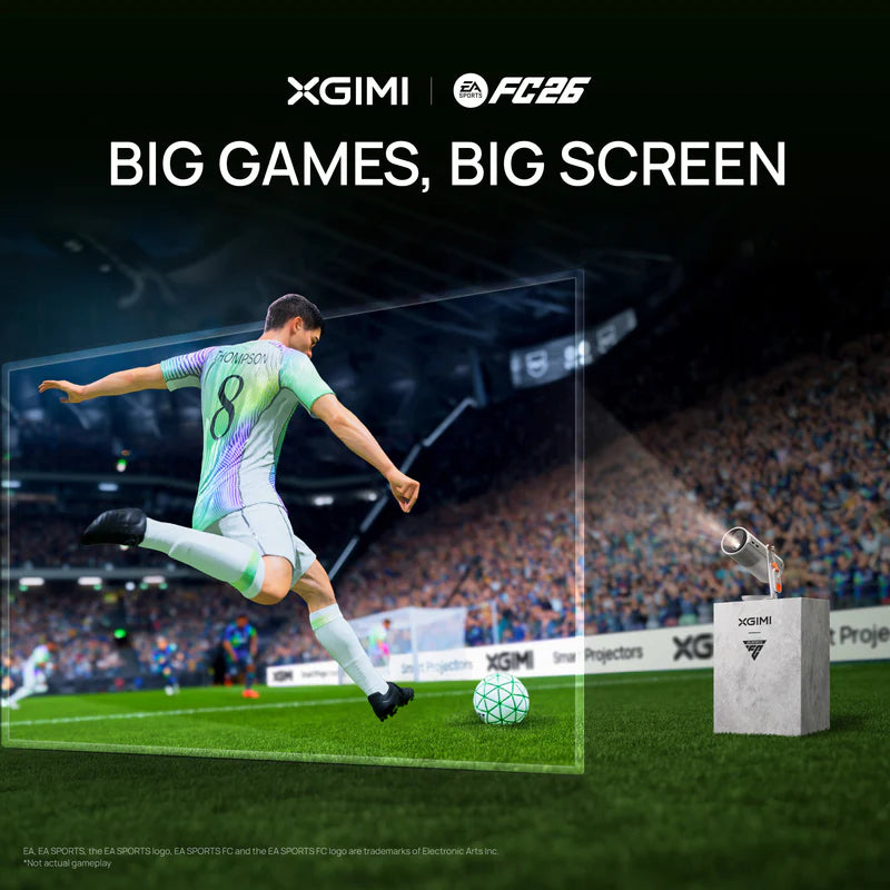 XGIMI MoGo 4 Match Night Collection Portable Projector - 450 ISO Lumens / HDMI / USB / Wi-Fi / Bluetooth / Google TV