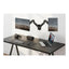 GameOn GO-5008 Economy Spring-Assisted Wall Mounted Dual Monitor Arm - 17"-32" / Black