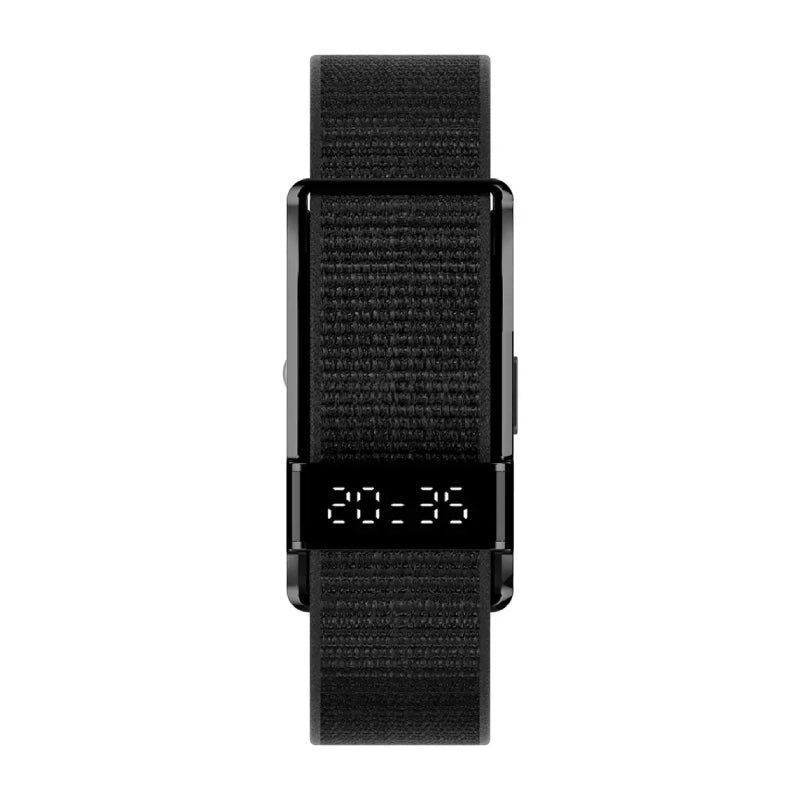 Porodo Trackfit Pro Smart Bracelet For Fitness Tracking With Display App - 145mAh / Bluetooth / Black