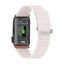 Porodo Trackfit Pro Smart Bracelet For Fitness Tracking With Display App - 145mAh / Bluetooth / Pink