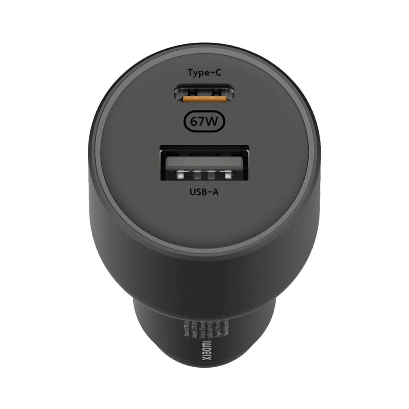 Xiaomi CC07ZM Car Charger - 67W / USB-A / USB-C / Black