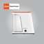 Porodo Lifestyle Air-Popped Popcorn Maker - 1200W / White/Orange