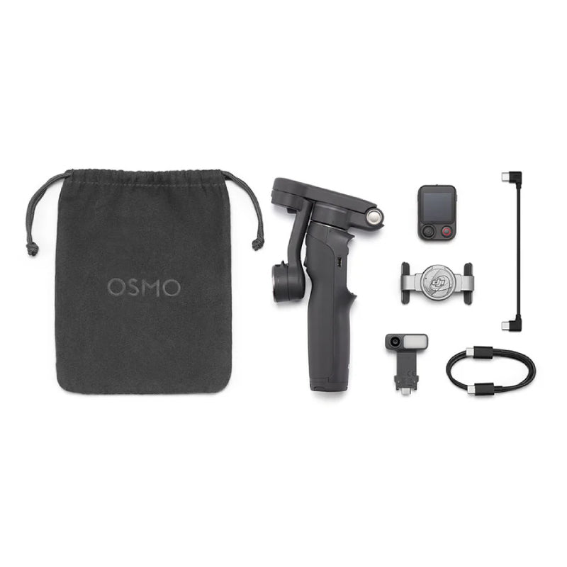 DJI Osmo Mobile 8P Advanced Tracking Combo - Bluetooth / USB-C