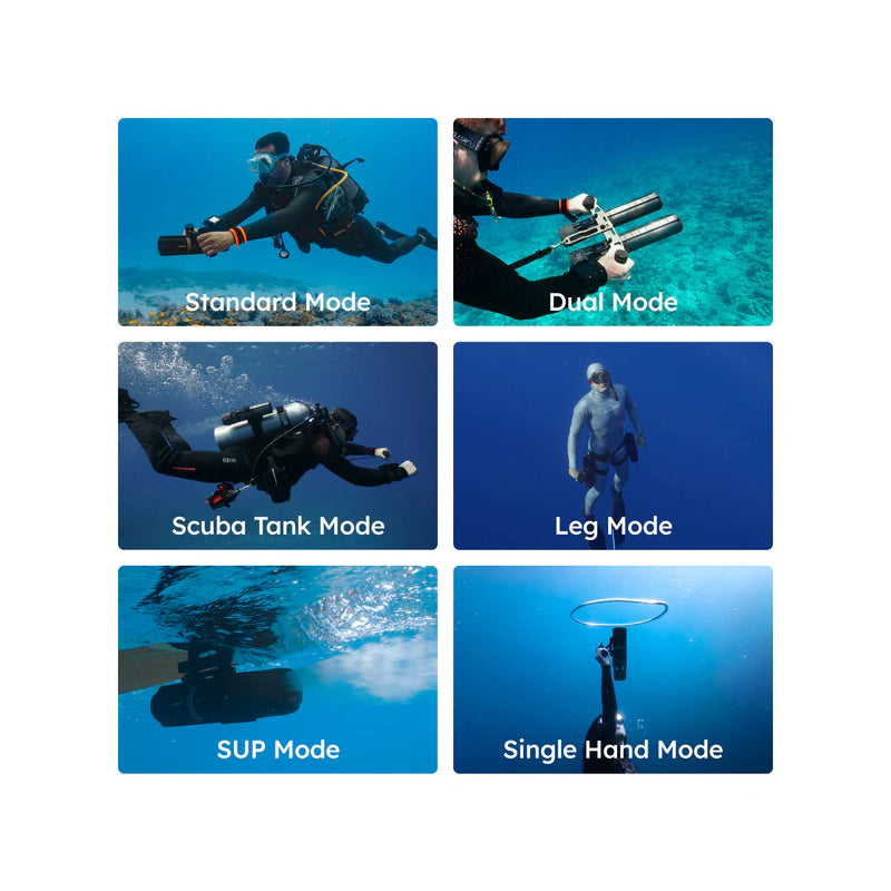 LEFEET P1 Versatile Water Scooter With Modular Design - 3.2m/s / 4600mAh / Black