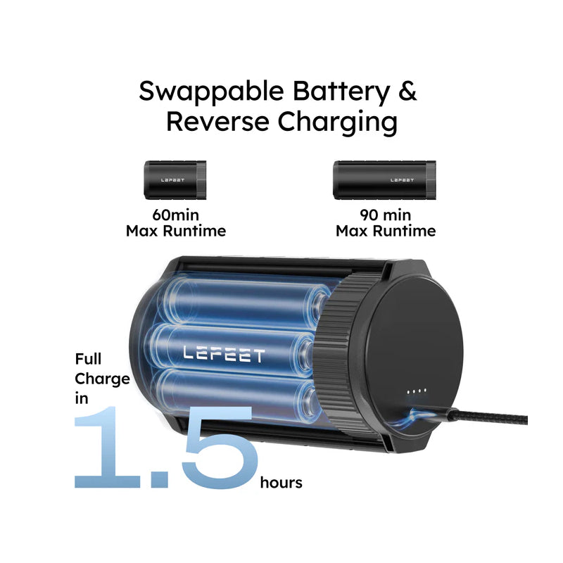 LEFEET P1 Versatile Water Scooter With Modular Design - 3.2m/s / 4600mAh / Black