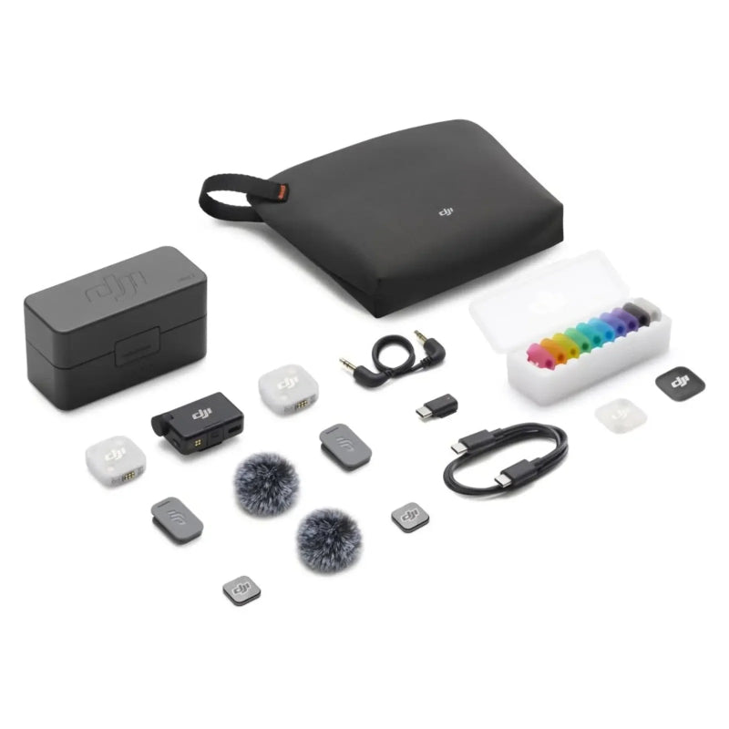 DJI Mic Mini 2 (2 TX + 1 RX + Charging Case)
