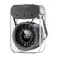 Porodo Lifestyle Chilo Aqua Portable Mist Fan - 500ml / 4000mAh / USB-C / Black